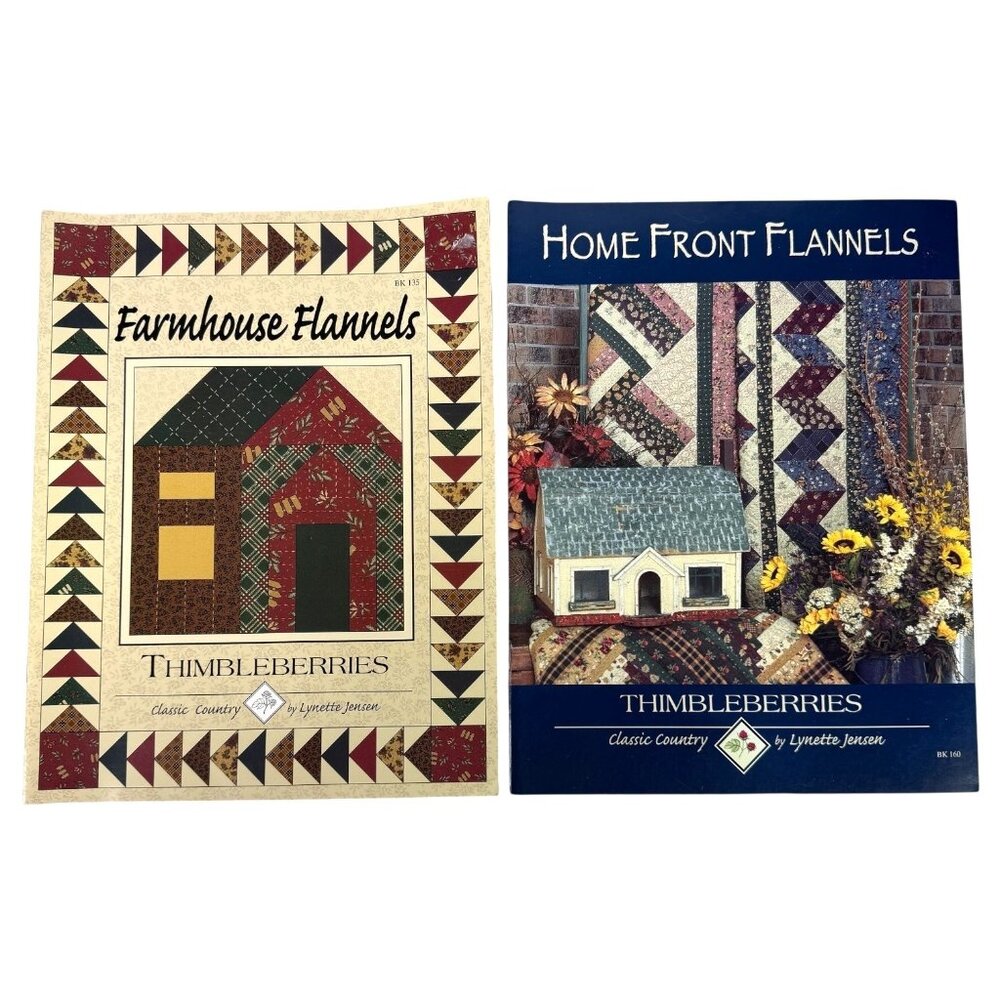 Thimbleberries‎ Farmhouse Flannels & Home Front Flannels Quilting Pattern Jensen